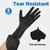 ONLYSTAR Gloves for Cooking Food Prep, 5 Mil 1000Pcs Nitrile Gloves Medium - Food Grade, Latex & Powder Free, Textured, Touchscreen, Disposable, for Restaurant, Massage, Hair Dye, Janitorial, Kitchen