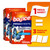 Bounce Mega Dryer Sheets, Fresh Breeze, 130 Count, Mega Fabric Softener Sheets with Static Control, Wrinkle Reduction, Extra Softness, Lasting Scent, Repels Lint (Pack of 3)
