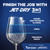 Finish Jet-Dry Dishwasher Rinse Aid, Compatible with Dishwasher Detergent, Prevents Spots & Residues, Dries, Shine & Protects, 32 oz, 315 washes (Pack of 2)