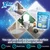 X-ALL Foaming Toilet Cleaner, Self-Activating Powder for Deep Cleaning, Fights Stains, Limescale and Mineral-Buildup (2)