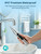 Plaque Remover for Teeth - Teeth Cleaning Kit Tartar Remover for Teeth with LED Light & 5 Adjustable Modes, USB C Rechargeable, 4 Replaceable Heads&6 Dental Tools, IPX7 Waterproof for Home Use