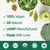 Nested Naturals Super Greens Daily Superfood Powder - Certified USDA Organic Green Powder w/20+ Whole Foods, Spirulina Powder,Wheat & Barley Grass - Probiotics, Fiber & Enzymes - Original Flavour, 30