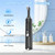 Tooth Polisher, Electric Teeth Cleaning Tools for Tooth Polish and Whitening, Teeth Cleaner with 3 Polishing Pastes, 5 Speeds, 6 Heads & LED Light, IPX6 Personal Rechargeable Dental Care Kit for Home