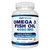 Arazo Nutrition Wild Caught Omega-3 Fish Oil Concentrate – 4,080mg per Serving – High EPA 1200mg & DHA 900mg – 120 Burpless Lemon Softgels