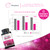 Multi Collagen Burn: Multi-Type Hydrolyzed Protein Peptides with Hyaluronic Acid, Vitamin C, SOD B Dimpless, Types I, II, III, V and X, Caffeine-Free (Unflavored Capsules)