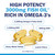 Triple Strength Omega 3 Fish Oil 3000mg - High Potency Omega 3 Supplement for Women and Men, Burpless Lemon Flavor Fish Oil - 2250mg Essential Fatty Acids with DHA & EPA, Wild Caught, 180 Softgels