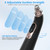 Voraiya Electric Tonsil Stone Remover, Tonsil Stone Vacuum, 10 in 1 Electronic Tonsil Stone Removal Kit, 5 Modes Cleaner for Tonsil
