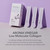 107 ARONIA Vinegar Low Molecular Collagen Jelly Stick, Contains Vitamin, Collagen, Hyaluronic Acid, Elastin, Probiotics, Korean Beauty Collagen, Supports Inner Beauty, 20g x 14 Pouches