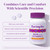 Barimelts Iron with Vitamin C, 180 Fast-Dissolving Tablets (2-Month Supply), Sugar-Free Bariatric Iron Supplement for Women, Natural Orange Flavor​