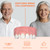 Partial Dentures for Men & Women, Custom Removable Replacement Tooth Set for Missing Teeth & Gap (Five Teeth)