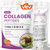 VEV Multi Collagen Peptides Powder with Types I, II, III, V, X, 32 oz (82 Servings) - Hydrolyzed Collagen Powder for Women, Biotin, Vitamin C, Unflavored, Dissolves Easily