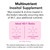 Theralogix Ovasitol Plus Canister Metabolic Health Supplement - Myo-Inositol & D-Chiro Inositol+Chromium Picolinate+Alpha-lactalbumin & Vitamin D