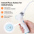 Electric Tonsil Stone Remover Vacuum – 8 Suction Levels with LED Light, Safety Pause Button & Oral Protection | High-Precision Tonsil Stone Removal Kit with 13 Attachments(Gray)
