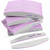 Canvalite 100 PCS Nail File Professional Nail Files Reusable Double Sided Emery Board(100/180 Grit) Nail Styling Tools for Home and Salon Use