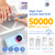 SAVILAND 2026 Electric Nail Drill Professional: 50000 RPM Efile Nail Drill for Acrylic Nails Rechargeable Portable Nail Filer Electric Cordless File with Ceramic Drill Bits for Manicure Salon