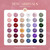 Beetles Gel Nail Polish Set 36 Colors Nail Gel Polish Kit Burgundy Red Blue Green Brown Gold Glitter Pink with Base Top Coat UV LED Needed Manicure Gifts for Women Neutral Elegance