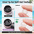 Beetles 3D Gel Nail Art Kit,3 Colors Non-Sticky 3D Sculpting Gel for Nail Art & Nail Lamp, White Clear Pink Builder for Sculpting Extension,Molding Hard Gels & 3D Mold for DIY Nails,Beginner Friendly
