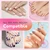 SUNUV SUN2C UV Light for Nails, UV LED Nail Lamp with 4 Timer Settings, Curing Lights Compatible with All Gel Polish Rose