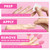 Olive & June Glue Press On Bestsellers Kit | Includes 4 Fake Nail Sets (HD Crisp White, Classic French, Shimmery Super Star, BP Icy Blue) | Realistic Look, Non-Damaging Glue, Up to 14-Day Wear
