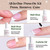 Beetles X Press Plus Red French Tip Nails - Crimson French | 5 Colors Press On Nails Short Square | 160Pcs 16 Sizes All-in-One Kit Acrylic Nail with Nail Glue,Remover,Builder Top Coat,Nail Lamp Gift