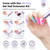 SAVILAND Pro Gel Nail Kit with Drill: Short Almond Tips 12 Sizes Gel Nail X Kit 500 PCS Strong Nail Glue U V Nail Lamp for Nail Extension Salon DIY Home Gift for Women