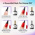 modelones 32 PCS Gel Nail Polish Set, 28 Colors Summer Gel Polish with No Wipe Base Coat, Glitter & Glossy & Matte Top Coat Red Nude Purple Green Soak Off LED Nail Art Kit Salon at Home