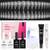 Beetles Tipex Instant Apex Nail Tips Kit with Dehydrator & Primer, Medium Stiletto, 224PCS 16 Sizes, Reinforced Apex for Strong Long-Lasting Wear, 20g Solid Nail Glue, Mini UV Lamp, Base & Top Coat