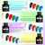 VANREESA Gel Nail Polish Kit with U V Light 74 Pcs Gel Polish Nail Set 56 All Seasons Colors Nail Polish Set + Base and 4 Effects Top Coat with Manicure Tools Complete Nail Kit Gifts for Women