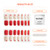 Heyhae Semi Cured Gel Nail Strips Assorted Bundle (3 Pack) | No LED Lamp Needed | Easy Apply & Remove, Salon Quality | Includes Strips, Prep Pads, Nail Files & Wooden Sticks - Date Night