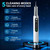 【5 Modes + LED Light】 Home Teeth Whitening Tool-Dental Plaque Remover Kit, Tartar Scraper Dental Cleaning Kit,USB Rechargeable - Includes 4 Replacement Tips,Personal Portable Dental Care Tool