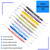Set of 10 Dental Composite Placement Filling Instruments – Silicone Handle Restoration Plugger/Spatula – Resin Application & Tooth Restoration Kit