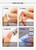 ohora Semi-Cured Gel Nail Strips Value Set (N Cream Lavender Starter Kit) Includes Full Size Lamp and Mini Remover, Salon-Quality, Long Lasting, Easy to Apply & Remove