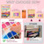 GZIXBDA Sponge Mini Paint Patting Gel Polish & Tools Kit, 57 Colors Ombre Nail Gradient Painting Gel Blush Blooming for UV LED Cured Pigment Gel for Beginner & Salon