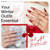 modelones Hema-free Gel Nail Polish Set 15ML 12Pcs,Black Gold White Gel Polish Kit Soak Off Gel Polish Set Manicure Nail Art Salon Home