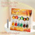 Double Rhythm Cat Eye Gel Nail Polish Set of 6 Same Color Same Bottle 0.5 Oz Shimmer Glitter with Magnet Holographic Reflective Magnetic UV Polish Kit (Golden Black Brown Red Blue Green-T6-33)