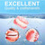 Functional dentures, Adjustable Functional Full-Mouth dentures, Premium Style, Custom-Made Silicone Full-Mouth Denture Set, Premium Style, for Men and Women-2-piece