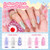 Beetles Jelly Gel Nail Polish Set - Spring Pudding 20 Colors Pastel Gel Polish Kit Jelly Pink Purple Red Blue Green Glitter Silver Cat Eye Base Glossy Matte Top Coat Home Salon Summer Gifts for Women