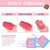 Gel Nail Polish Remover 10 Pack Professional Gel Polish Remover Non-Irritating Quick Easy, Nail Polish Gel Remover Tools Kit Nail File Cuticle Pusher File Grit, No Need For Foil Soaking Or Wrapping