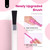 Beetles Summer Gel Polish Set - Romantic Blush 6 Colors Gel Polish Set HEMA-Free, Nude Light Baby Hot Pink Colors Summer Nails, Long Lasting Soak Off UV LED Nail Lamp
