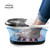 Medical king Foot Spa with Heat and Massage and Jets Includes A Remote Control A Pumice Stone Collapsible Massager with Bubbles and Vibration