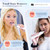 Tonsil Stone Remover Kit,3 Modes Electronic Tonsil Stone Remover Vacuum,Oral Irrigator for Best Tonsil Stone Remover LED Light,Tonsil Stone Mouthwash 5X Magnifying Mirror,Fight Bad Breath Tonsil Stone