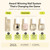 Dazzle Dry Mini Kit 4 Step System - Holly Berry - A semi-sheer true red. Semi-sheer cream. (5 Piece Kit / 5 Manicures)
