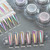 Yokefellow GleamTap Cushion Holographic Aurora Chrome Nail Powder -Holo Nail Art Glitter Decoration Manicure Pigment for Nail Salon(GTKIT-01)