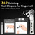5 in 1 Professional Toenail Clippers for Thinck & Ingrown Nails, Upgraded Podiatrist Toe Nail Clippers for Men, Sharp Blade Nail Cutter Set, Wanmat