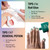 Chillhouse - Chill Tips Press on Nails Kit - She's the Prize Bundle (3-Pack) - 30 Nail Shapes & Sizes - Up to 2 Weeks Wear - Customizable Fit, Reusable - Latina Founded, Women Owned, Beauty, Self Care