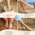 PLANTIFIQUE Korean Foot Mask with Shea Butter 8 Pairs box for Dry & Cracked Feet | Hydrating Socks for Soft Heels | Intense Moisturizing and Repairing Dry Rough Skin | Foot Spa | Happy Feet Mask