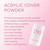 Young Nails Acrylic Cover Powder - Self-Leveling Acrylic Nail Powder, Clear Nude Pink White Acrylic Powder for Nail Extenstion, Professional Grade, Superior Adhesion, Color - Bare, 660g