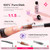 Glamonade Acrylic Nail Kit for Beginners: Professional Nail Set with Drill Acrylic Powder Gel Polish Nail Stamp for Home Starter Practice & DIY Manicure