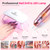 Glamonade Acrylic Nail Kit for Beginners: Professional Nail Set with Drill Acrylic Powder Gel Polish Nail Stamp for Home Starter Practice & DIY Manicure