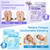 32 Pack Moisturizing Foot Mask,Hydrating Foot Masks for Dry Cracked Feet,Soothing Dry Skin Moisturizer Socks for Baby Soft Feet,Teacher Appreciation Gifts,Foot Care Spa Gifts for Women Men(4 Styles)